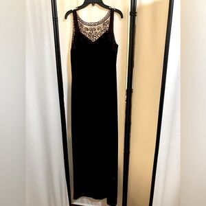 Vintage Velvet Burgundy Scott McClintock Gown size 10